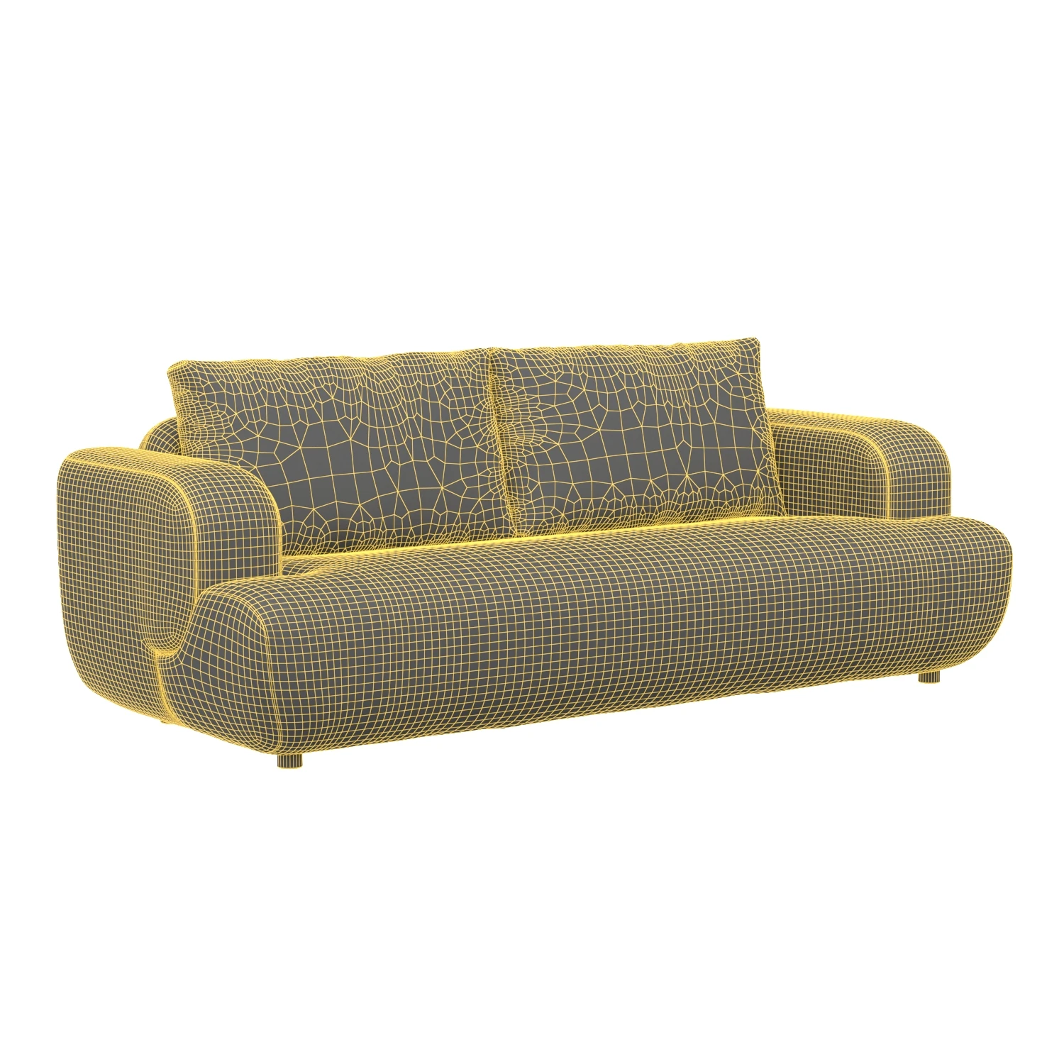 Four Hands Sofa Collection 05 3D Model_04